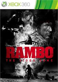 Box cover for Rambo - The Video Game on the Microsoft Xbox 360.
