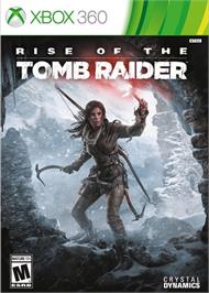 Box cover for Rise Of The Tomb Raider on the Microsoft Xbox 360.