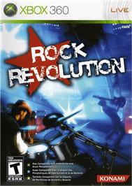 Box cover for Rock Revolution on the Microsoft Xbox 360.