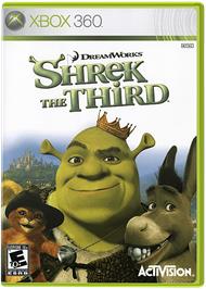 Box cover for SHReK the THiRD on the Microsoft Xbox 360.