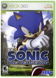 Box cover for SONIC THE HEDGEHOG on the Microsoft Xbox 360.