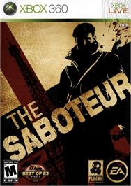 Box cover for Saboteur, The on the Microsoft Xbox 360.