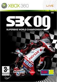 Box cover for Sbk 09 - Superbike World Championship on the Microsoft Xbox 360.