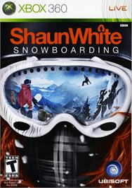 Box cover for Shaun White Snowboarding on the Microsoft Xbox 360.