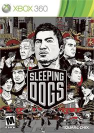Box cover for Sleeping Dogs on the Microsoft Xbox 360.