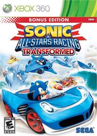 Box cover for Sonic And All Stars Racing Transformed on the Microsoft Xbox 360.