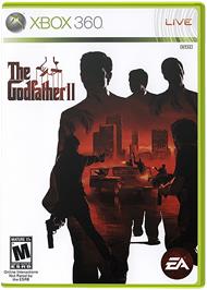 Box cover for The Godfather II on the Microsoft Xbox 360.