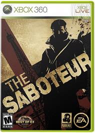 Box cover for The Saboteur on the Microsoft Xbox 360.