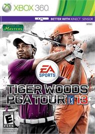 Box cover for Tiger Woods Pga Tour 13 on the Microsoft Xbox 360.