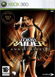 Box cover for Tomb Raider - Anniversary on the Microsoft Xbox 360.