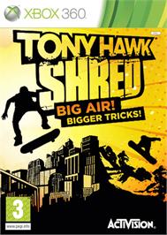 Box cover for Tony Hawk Shred on the Microsoft Xbox 360.