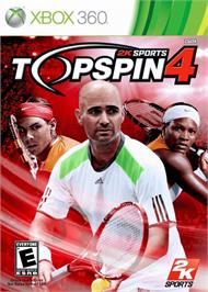 Box cover for Top Spin 4 on the Microsoft Xbox 360.