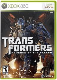 Box cover for Transformers 2 on the Microsoft Xbox 360.