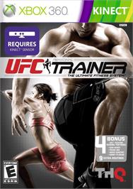 Box cover for Ufc Personal Trainer - The Ultimate Fitness System on the Microsoft Xbox 360.