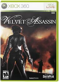 Box cover for Velvet Assassin on the Microsoft Xbox 360.