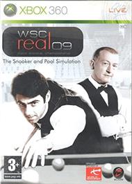 Box cover for WSC Real 09 - World Snooker Championship on the Microsoft Xbox 360.