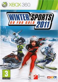 Box cover for Winter Sports 2011 - Go For Gold on the Microsoft Xbox 360.