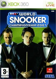 Box cover for World Snooker Championship 2007 on the Microsoft Xbox 360.