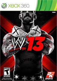 Box cover for Wwe'13 on the Microsoft Xbox 360.