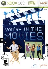 Box cover for You're In The Movies on the Microsoft Xbox 360.