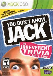 Box cover for You Don't Know Jack on the Microsoft Xbox 360.