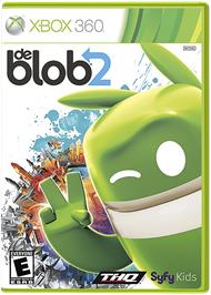 Box cover for de Blob 2 on the Microsoft Xbox 360.