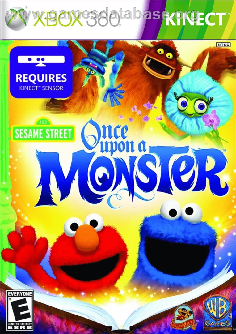 5, Rue Sésame - Il Etait Un Monstre - Microsoft Xbox 360 - Artwork - Box