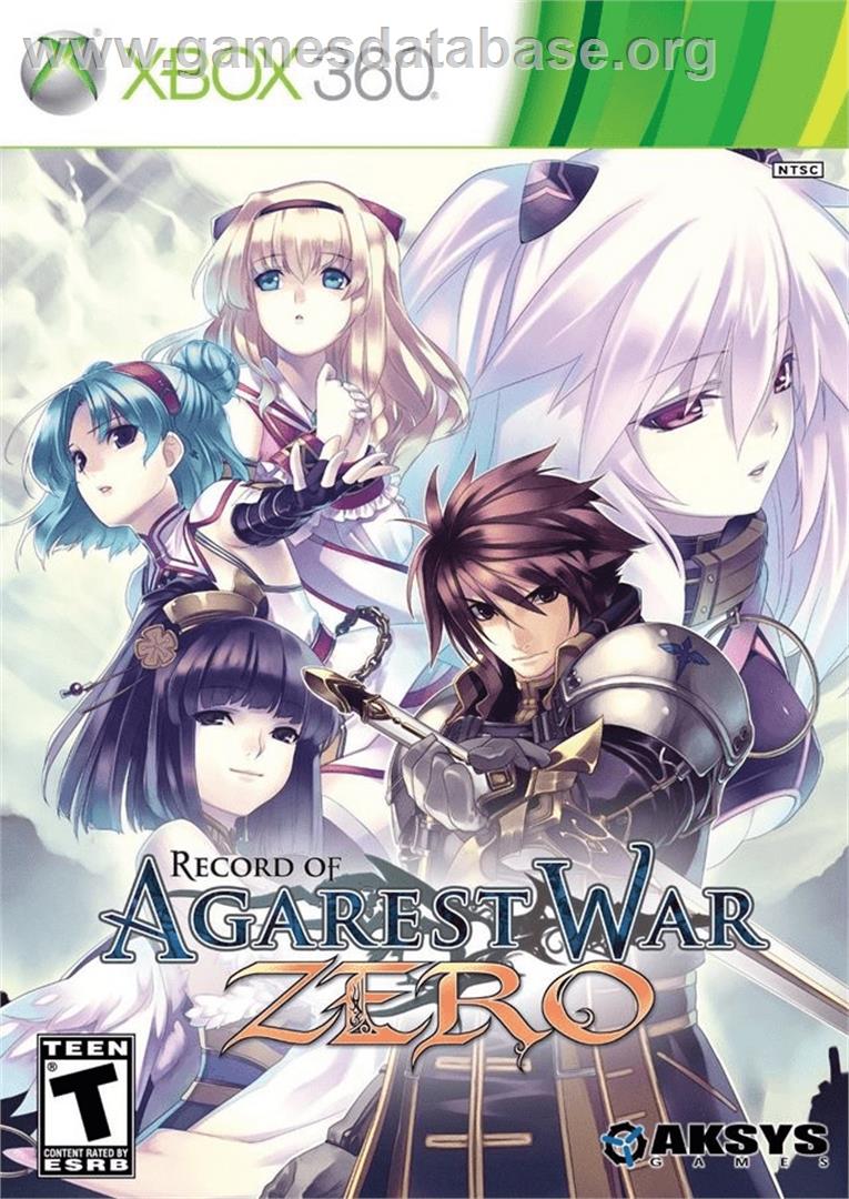 Agarest - Generations Of War Zero - Microsoft Xbox 360 - Artwork - Box