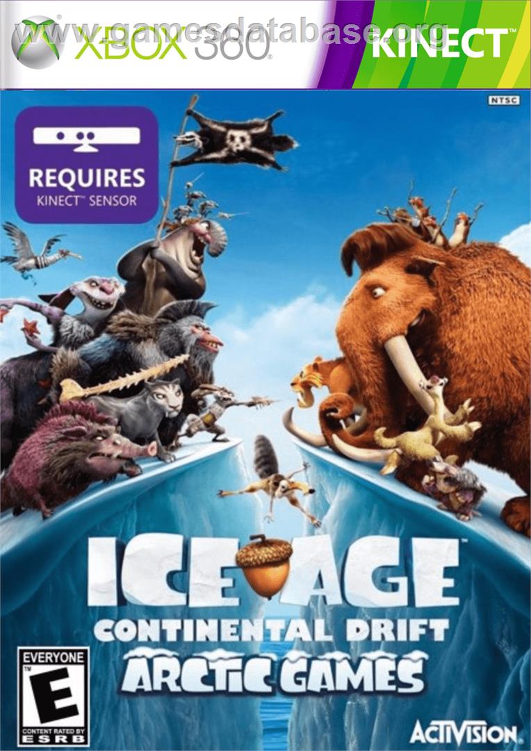 Age De Glace 4 - La Dérive Des Continents - Jeux De L'arctique !, L' - Microsoft Xbox 360 - Artwork - Box
