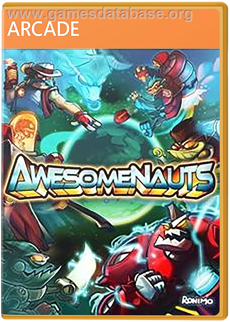 Awesomenauts - Microsoft Xbox 360 - Artwork - Box