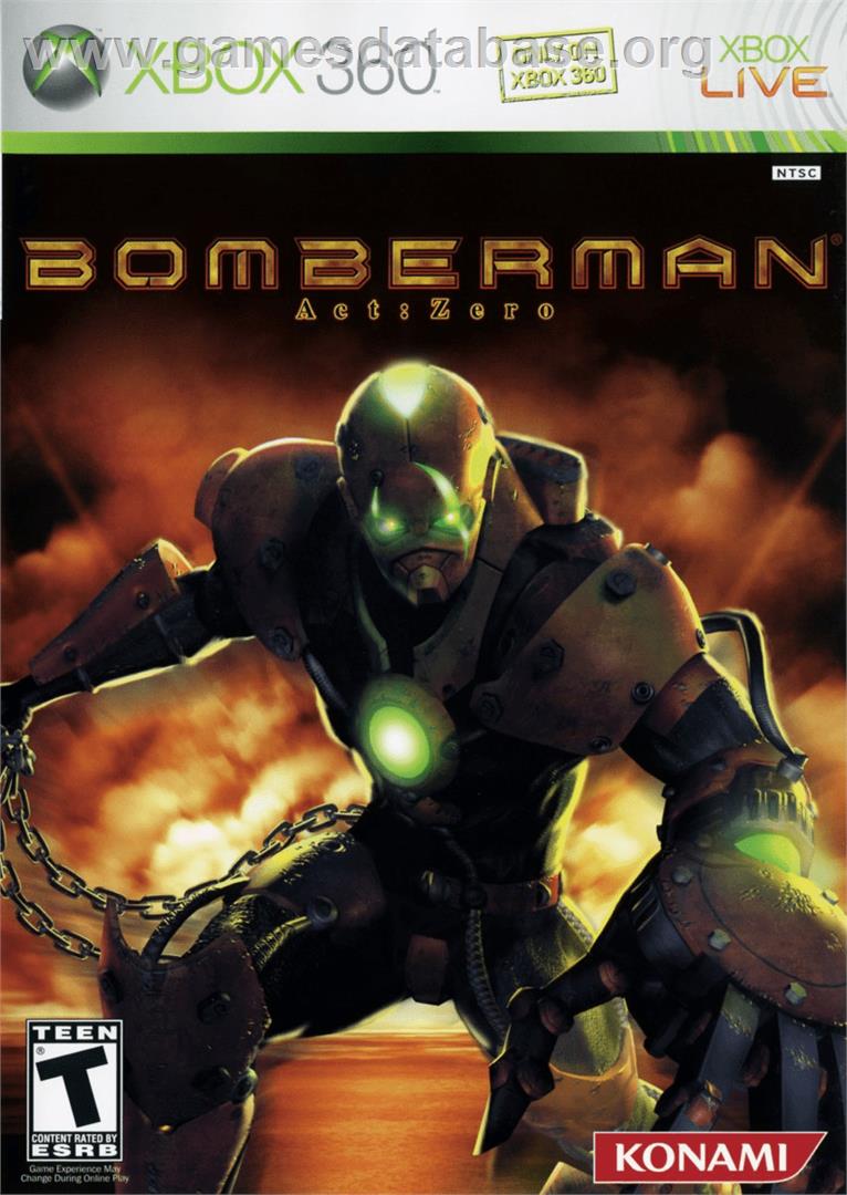 BOMBERMAN Act:Zero - Microsoft Xbox 360 - Artwork - Box