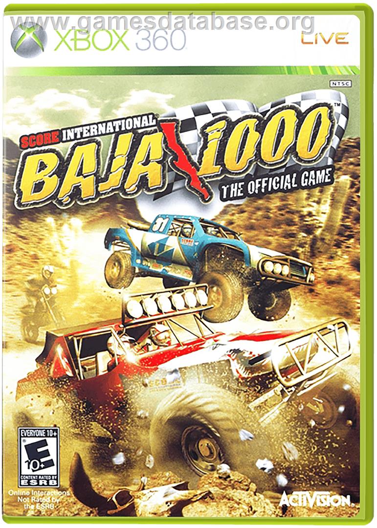 Baja 1000 - Microsoft Xbox 360 - Artwork - Box