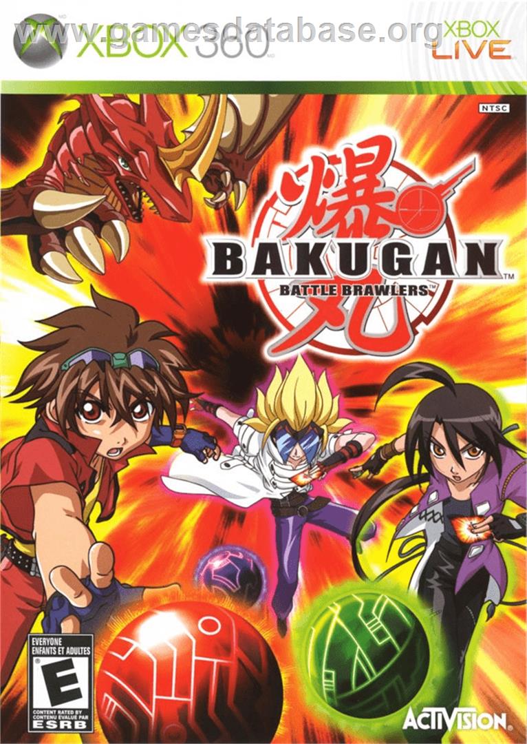 Bakugan Battle Brawlers - Microsoft Xbox 360 - Artwork - Box