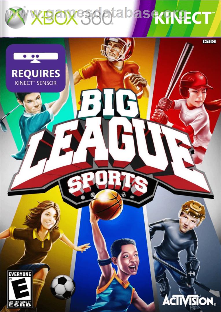 Big League Sports - Microsoft Xbox 360 - Artwork - Box