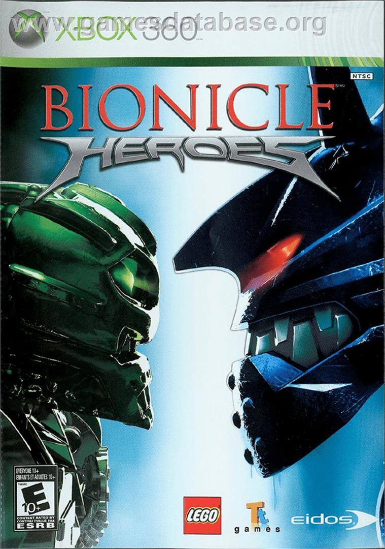 Bionicle Heroes - Microsoft Xbox 360 - Artwork - Box