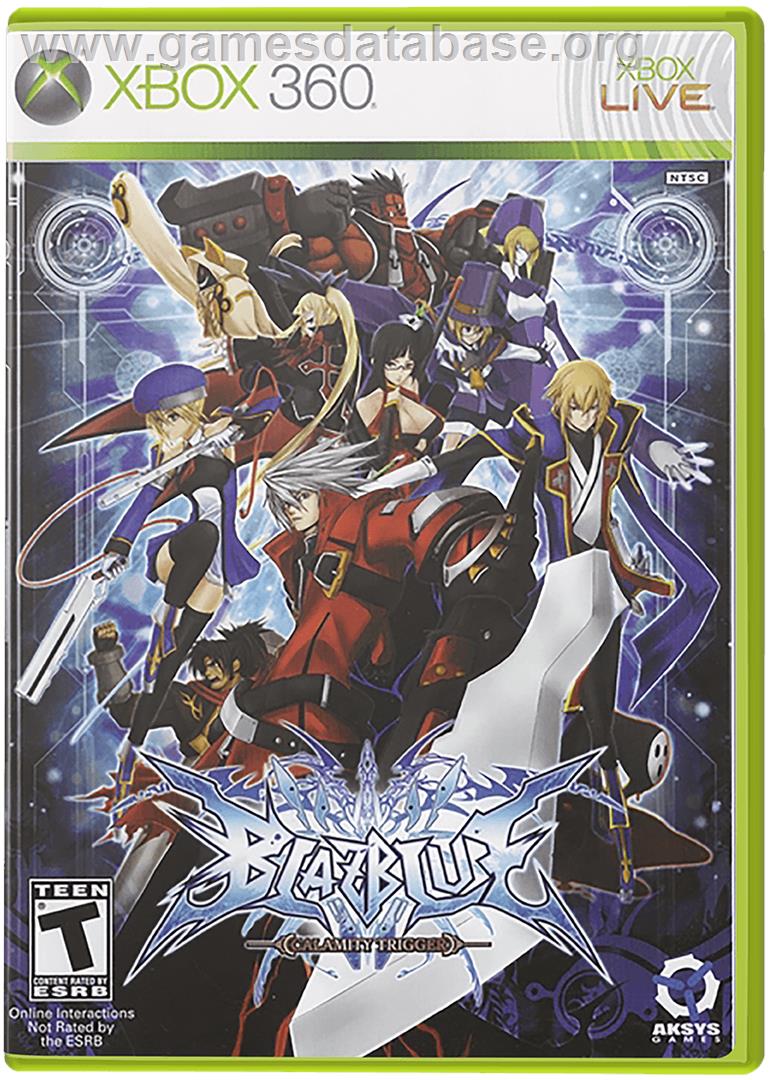 BlazBlue - Microsoft Xbox 360 - Artwork - Box