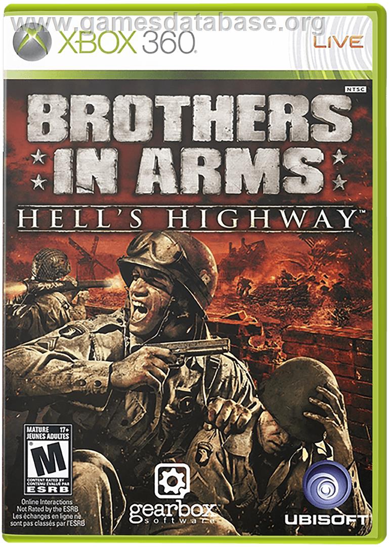 Brothers in Arms: HH - Microsoft Xbox 360 - Artwork - Box