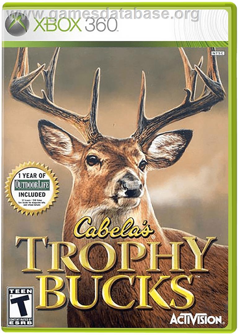 Cabela's Trophy Bucks - Microsoft Xbox 360 - Artwork - Box