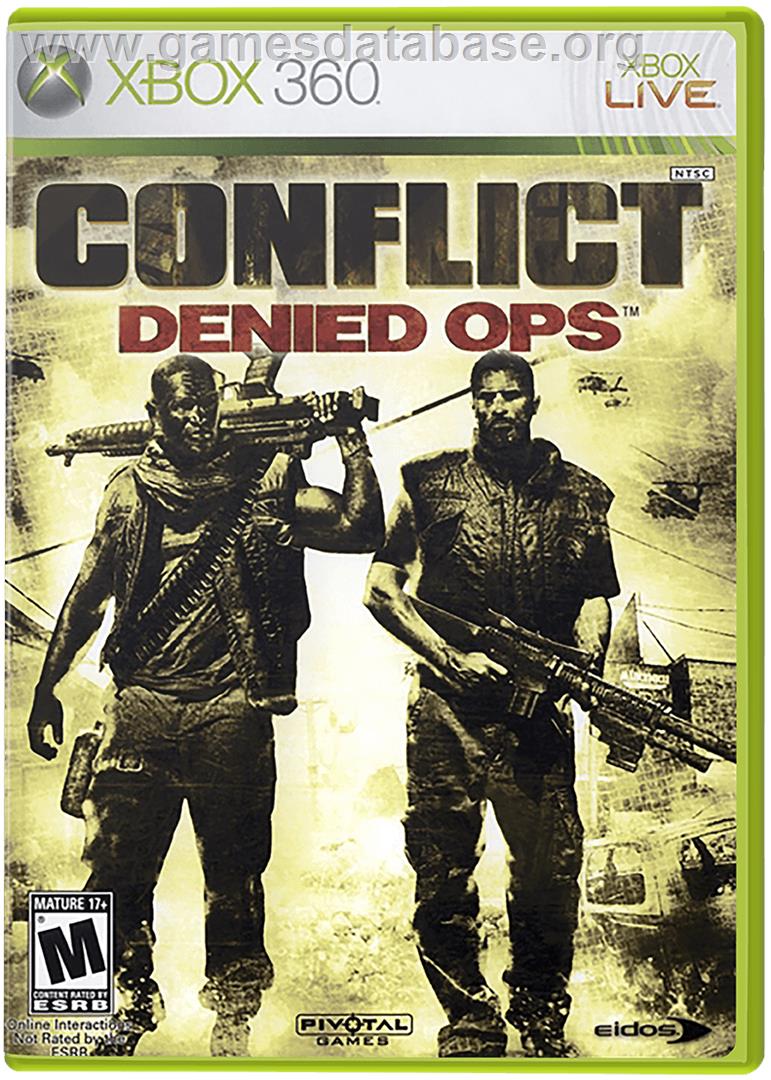 Conflict: Denied Ops - Microsoft Xbox 360 - Artwork - Box