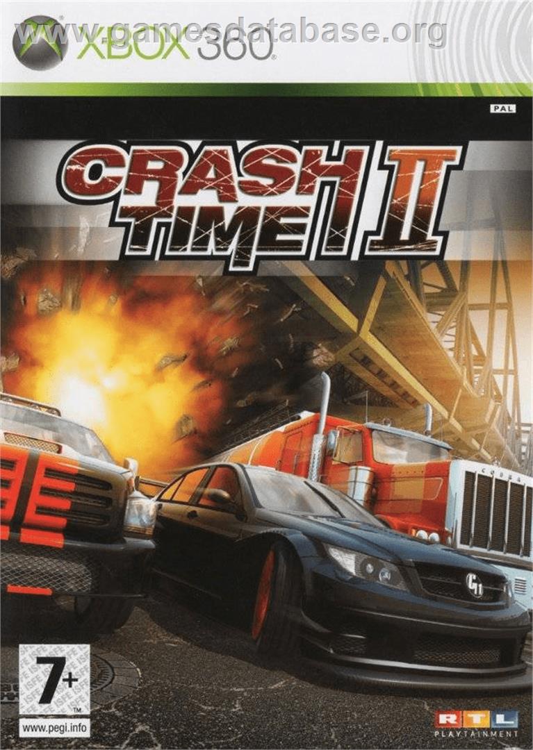 Crash Time II - Microsoft Xbox 360 - Artwork - Box
