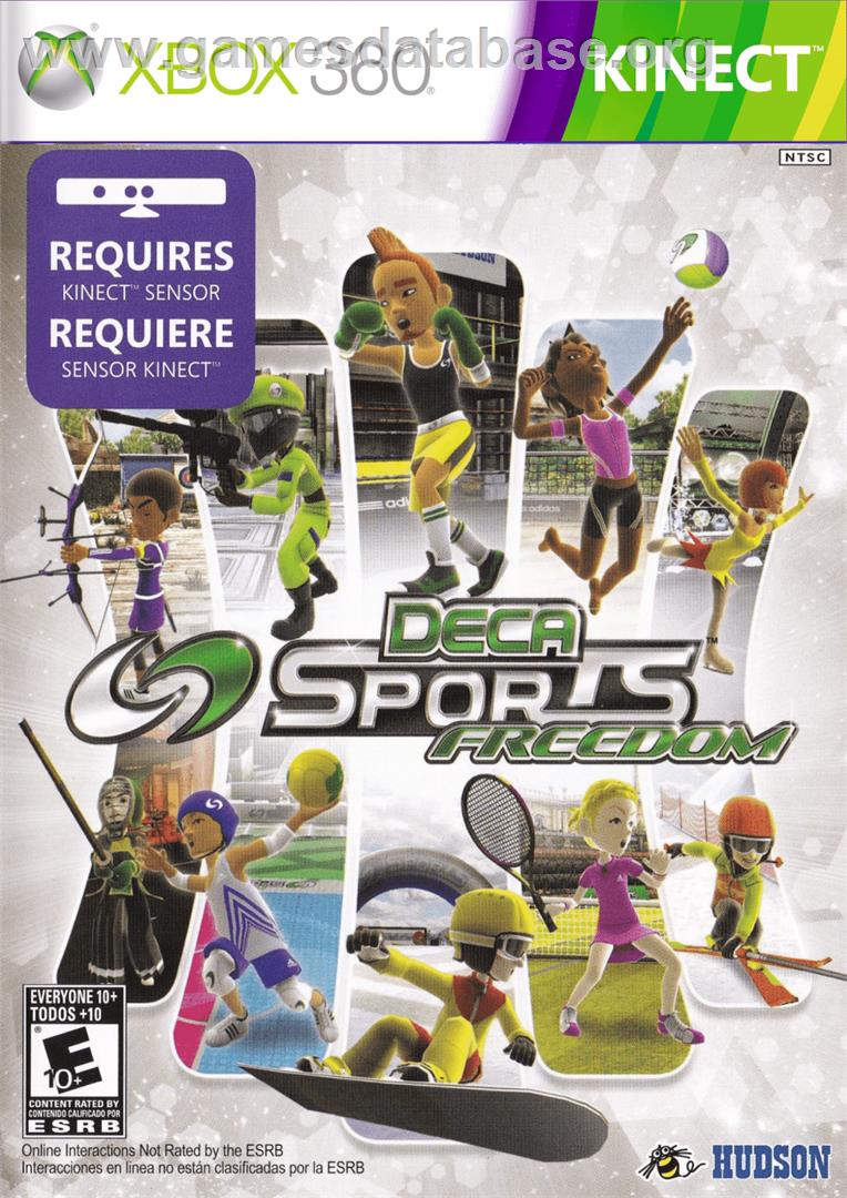 DECA SPORTS FREEDOM - Microsoft Xbox 360 - Artwork - Box
