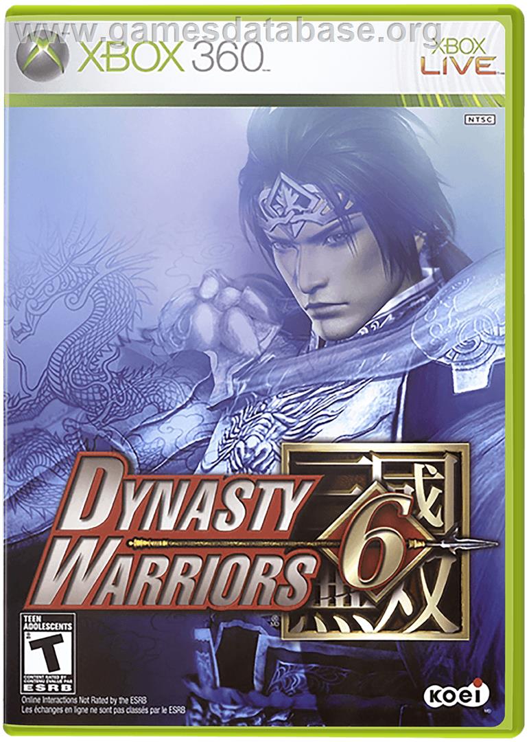 DYNASTY WARRIORS 6 - Microsoft Xbox 360 - Artwork - Box