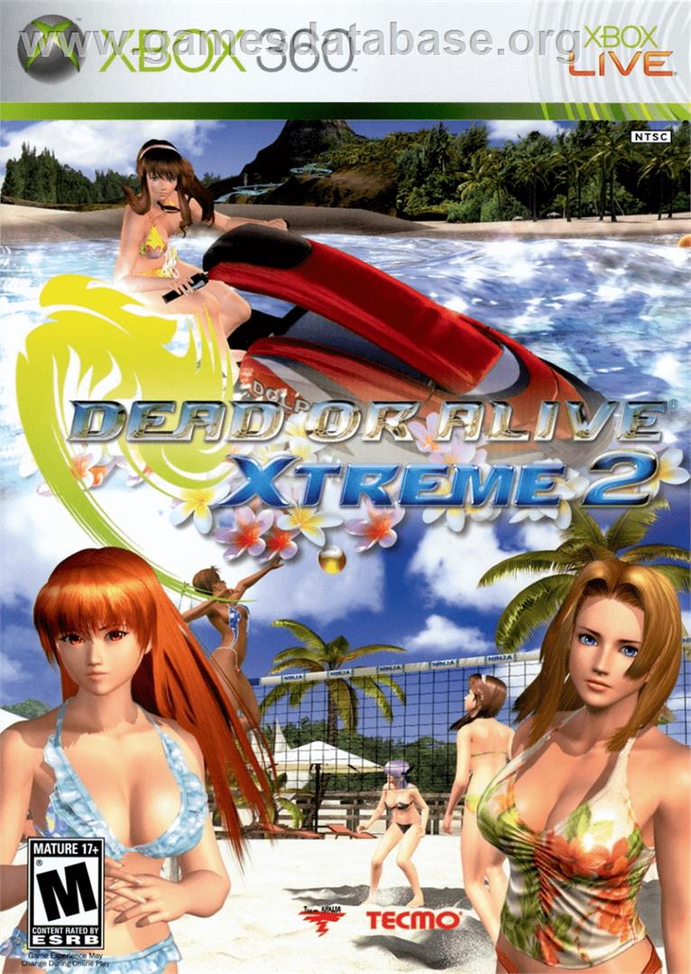 Dead Or Alive - Xtreme 2 - Microsoft Xbox 360 - Artwork - Box