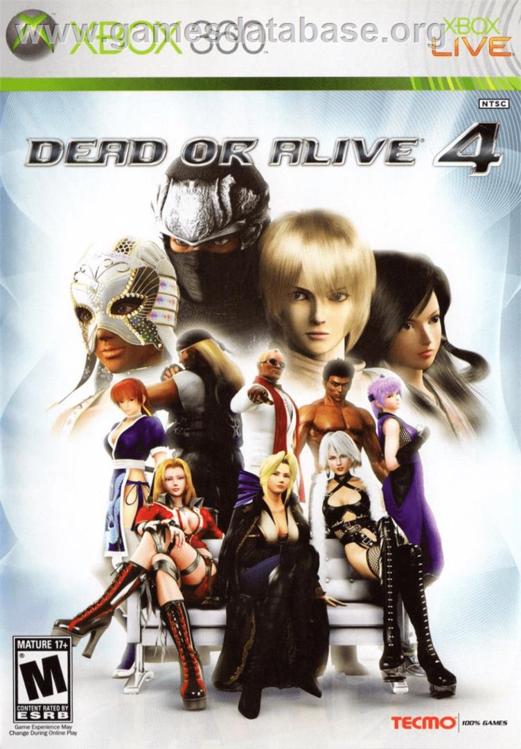 Dead Or Alive 4 - Microsoft Xbox 360 - Artwork - Box