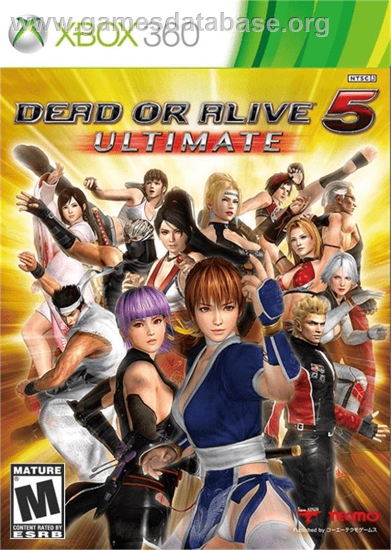Dead Or Alive 5 Ultimate - Microsoft Xbox 360 - Artwork - Box