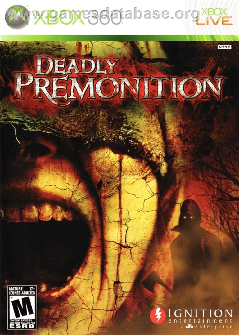 Deadly Premonition - Microsoft Xbox 360 - Artwork - Box