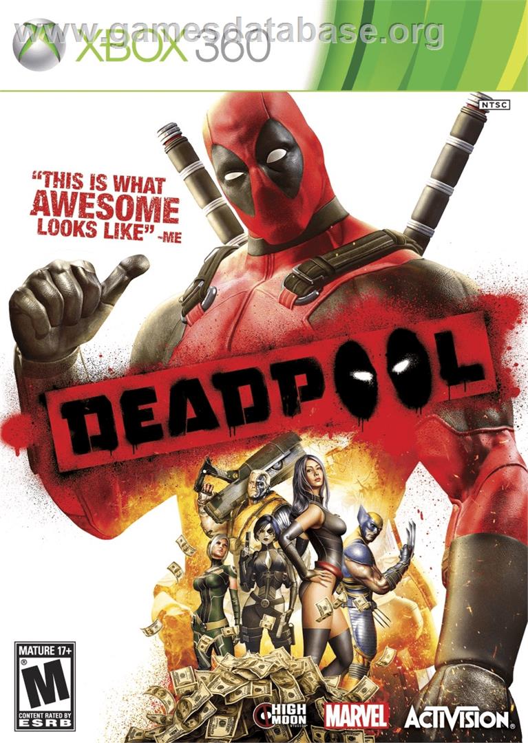 Deadpool - Microsoft Xbox 360 - Artwork - Box