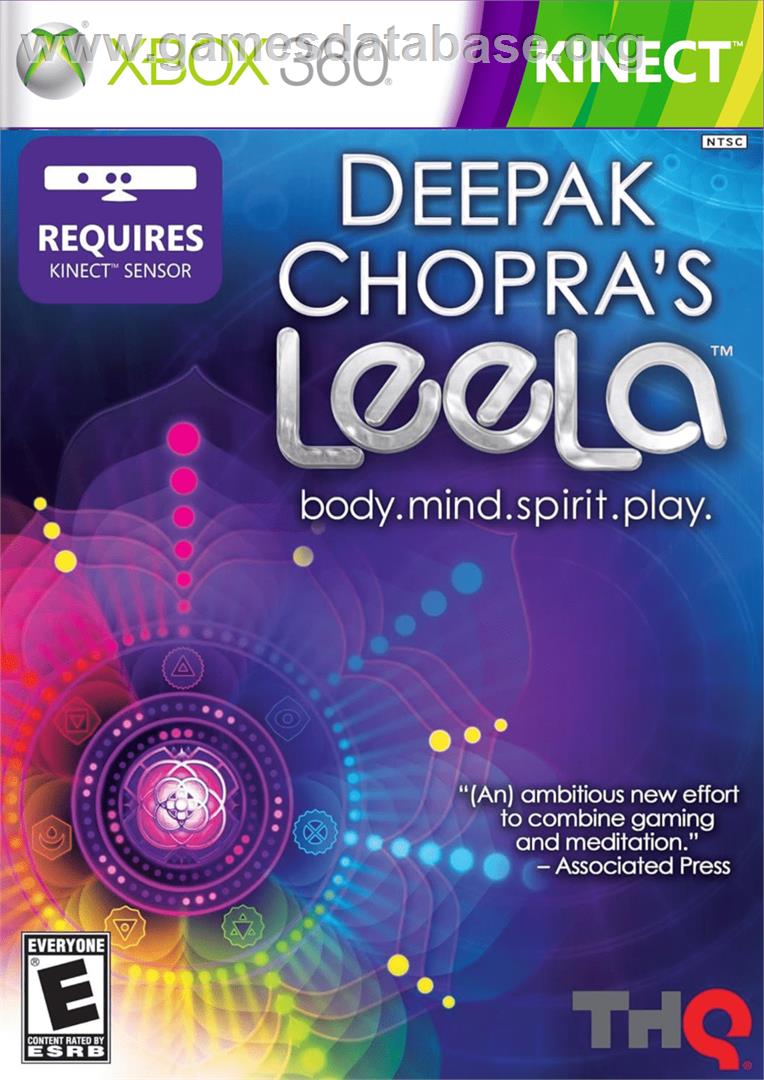 Deepak Chopras Leela - Microsoft Xbox 360 - Artwork - Box