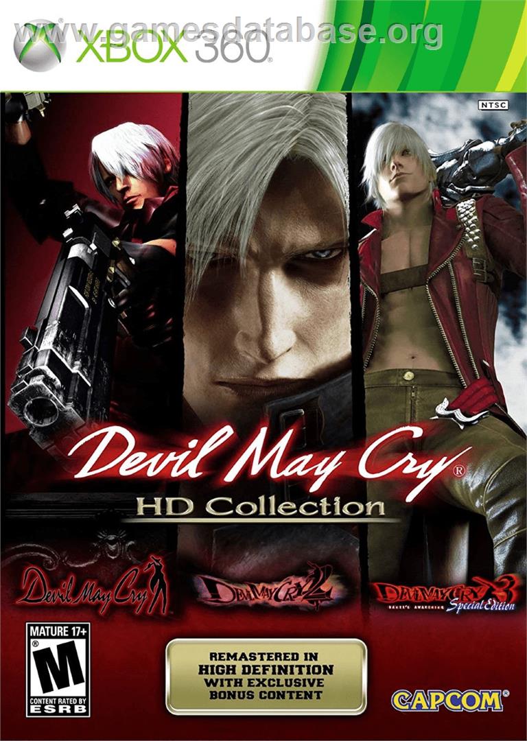 Devil May Cry Hd Collection - Microsoft Xbox 360 - Artwork - Box