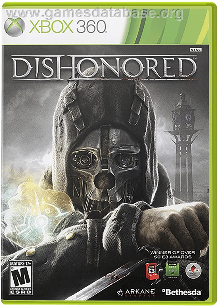 Dishonored - Microsoft Xbox 360 - Artwork - Box